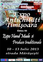 Expo Antichități Timișoara, 10-13 iulie 2013